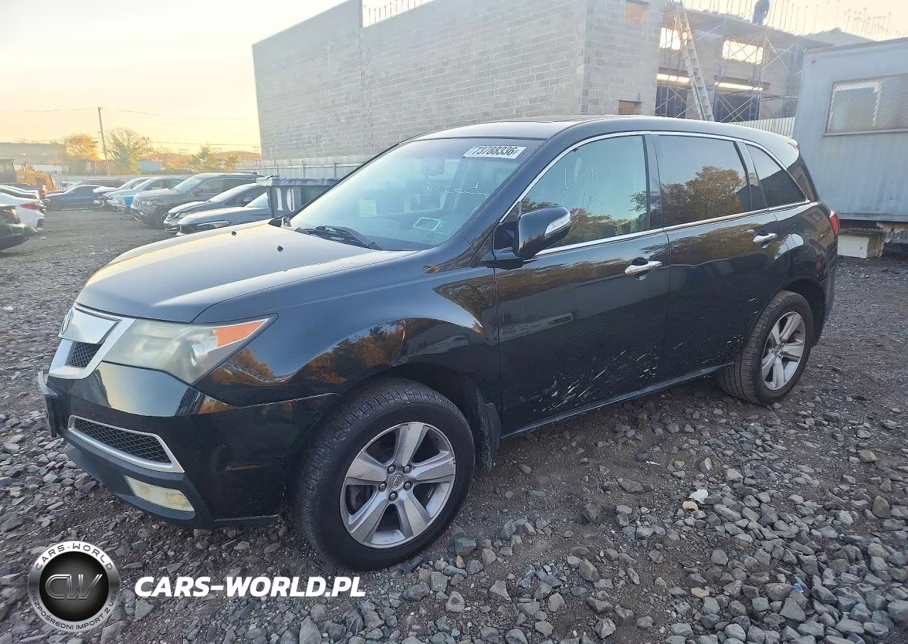 2011 Acura Mdx VIN:2HNYD2H23BH542274 - 1