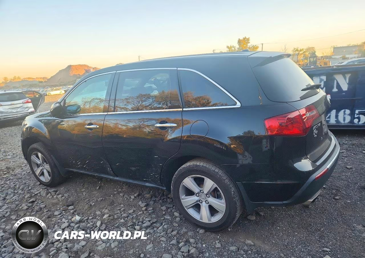 2011 Acura Mdx VIN:2HNYD2H23BH542274 - 2