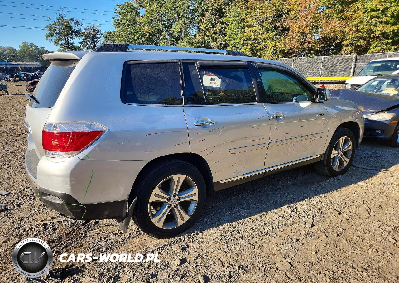 2013 Toyota Highlander Limited VIN:5TDYK3EH8DS100427 - 3