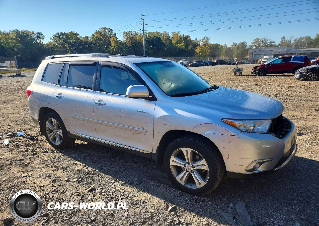 2013 Toyota Highlander Limited VIN:5TDYK3EH8DS100427 - 4