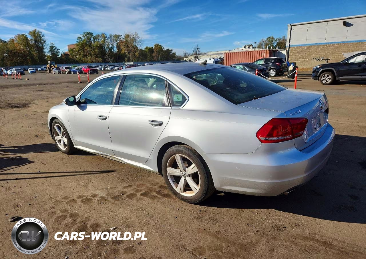 2012 Volkswagen Passat Se VIN:1VWBP7A30CC099134 - 2