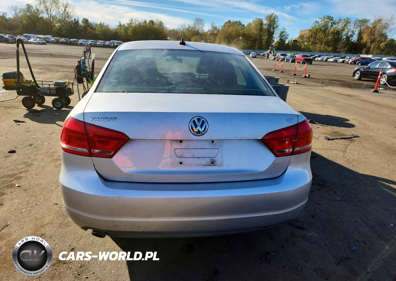 2012 Volkswagen Passat Se VIN:1VWBP7A30CC099134 - 6