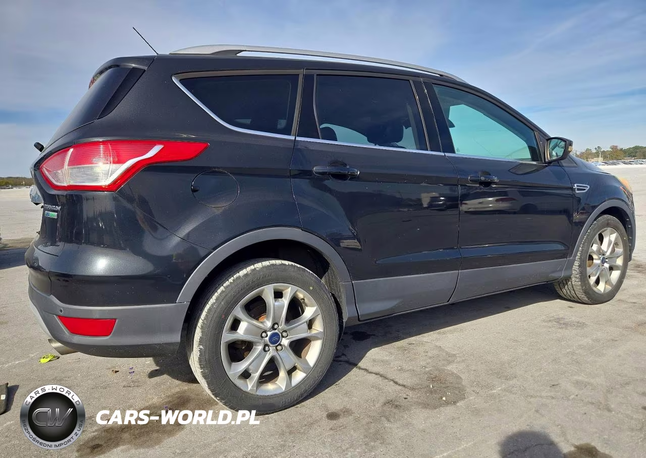 2014 Ford Escape Titanium VIN:1FMCU0JXXEUB70956 - 3