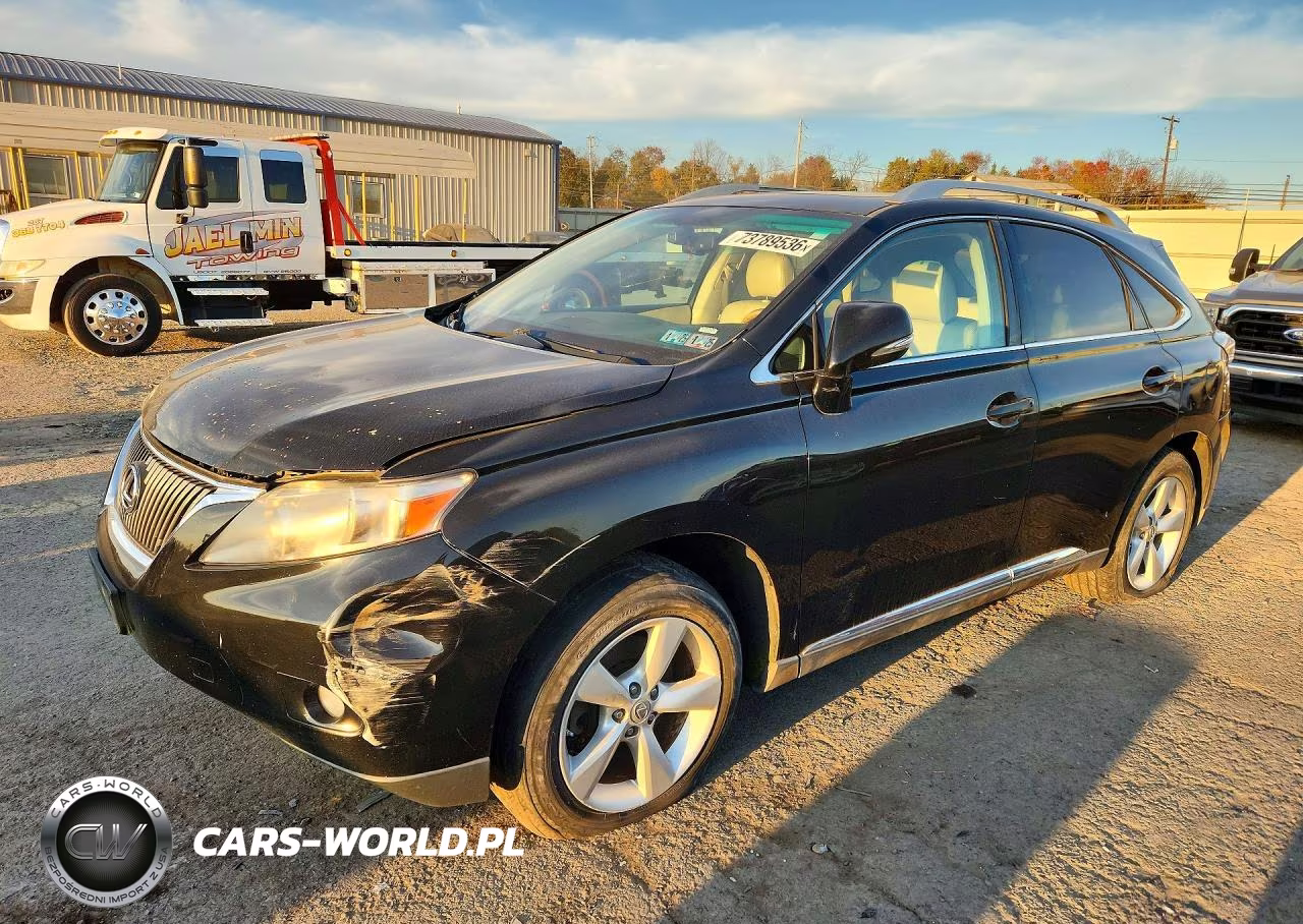 2010 Lexus Rx 350 VIN:2T2BK1BA2AC031669 - 1
