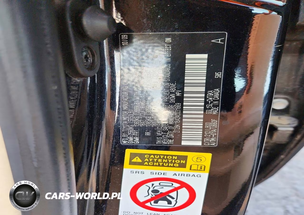 2010 Lexus Rx 350 VIN:2T2BK1BA2AC031669 - 12