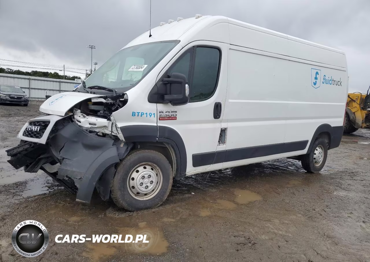 2021 Ram Promaster 2500 2500 High VIN:3C6LRVDG8ME570291 - 2