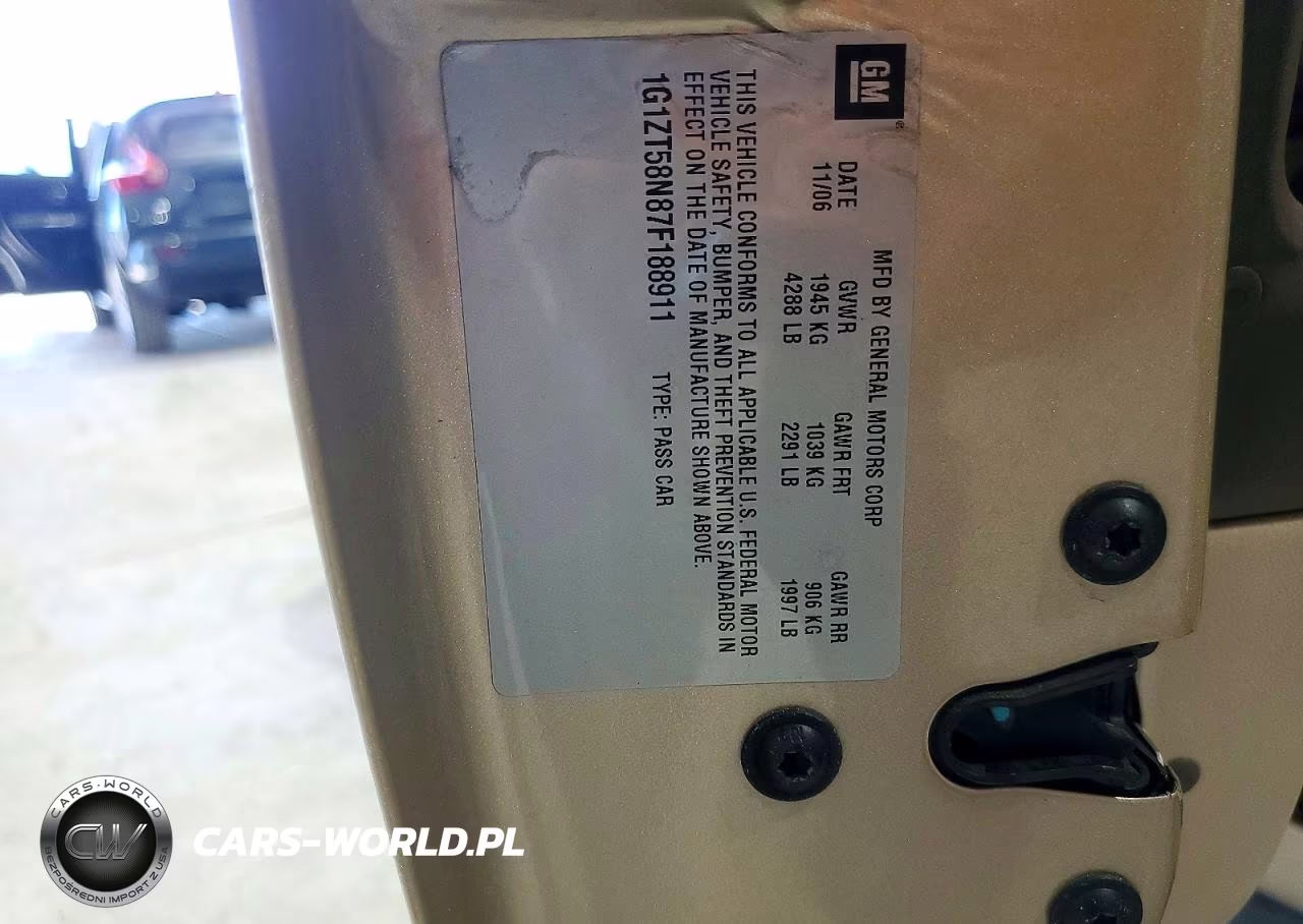 2007 Chevrolet Malibu Lt VIN:1G1ZT58N87F188911 - 12
