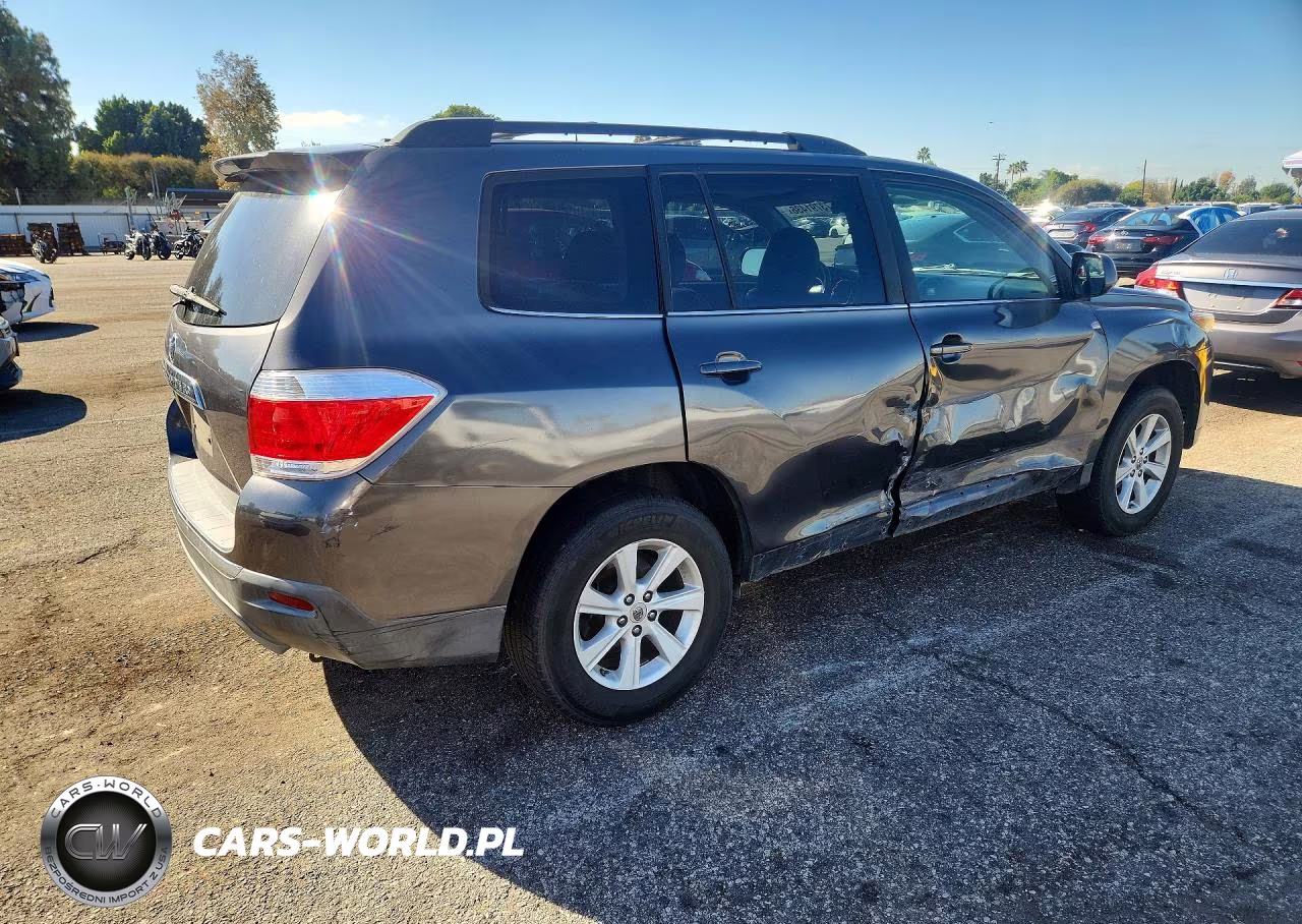 2013 Toyota Highlander Se VIN:5TDZK3EH7DS092194 - 3