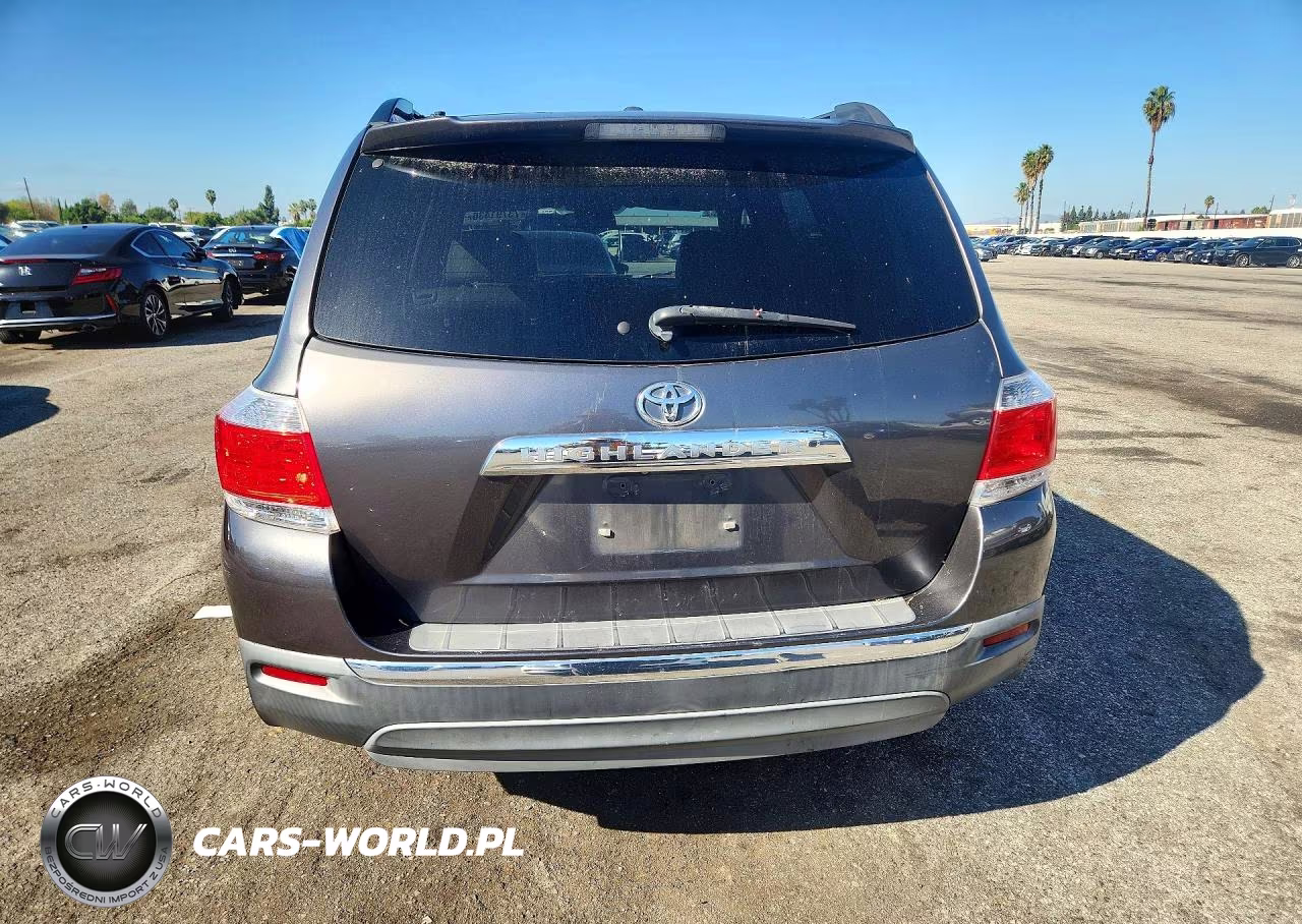 2013 Toyota Highlander Se VIN:5TDZK3EH7DS092194 - 6