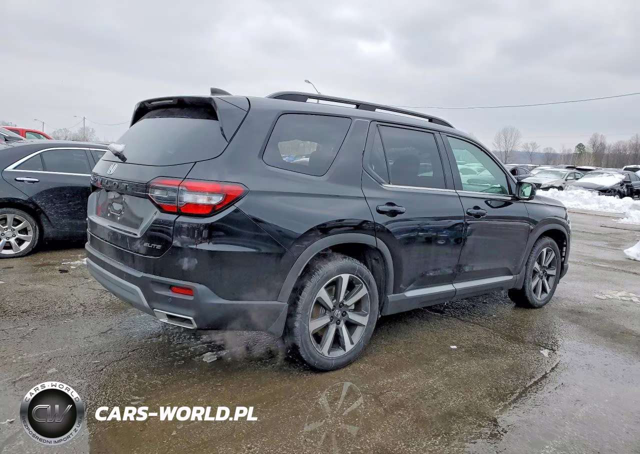 2025 Honda Pilot Elite VIN:5FNYG1H84SB129667 - 3