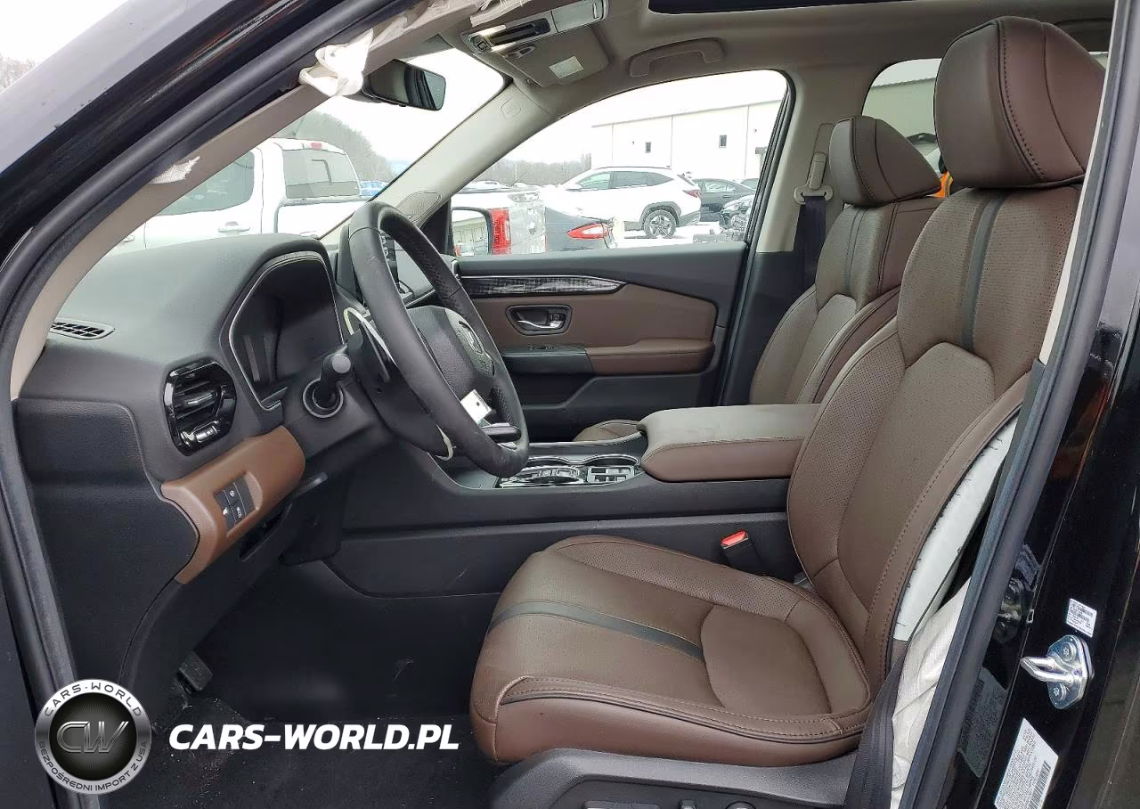 2025 Honda Pilot Elite VIN:5FNYG1H84SB129667 - 7