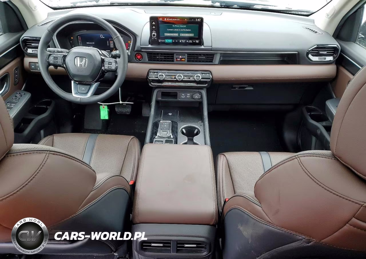 2025 Honda Pilot Elite VIN:5FNYG1H84SB129667 - 8