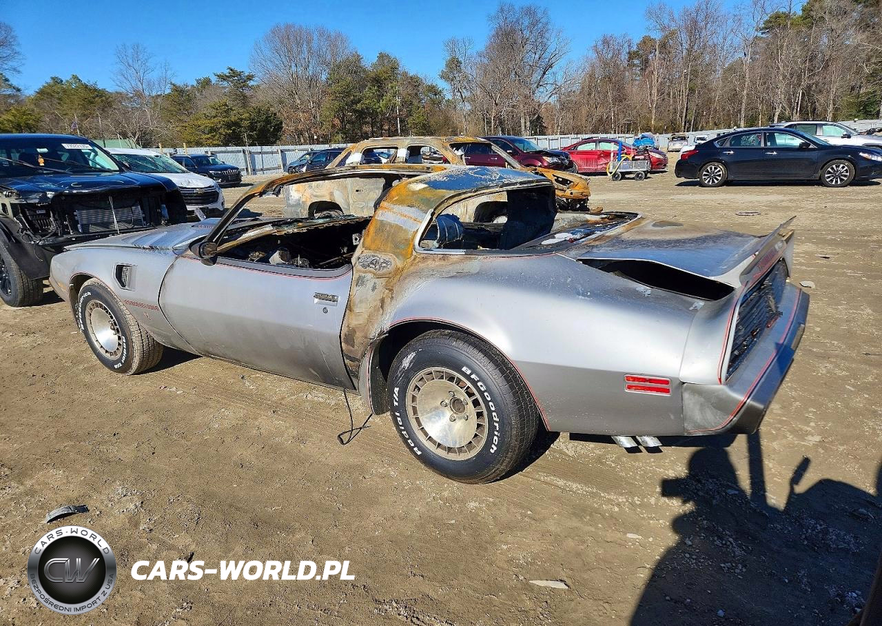 1979 Pontiac Firebird VIN:2X87K9N155795 - 2