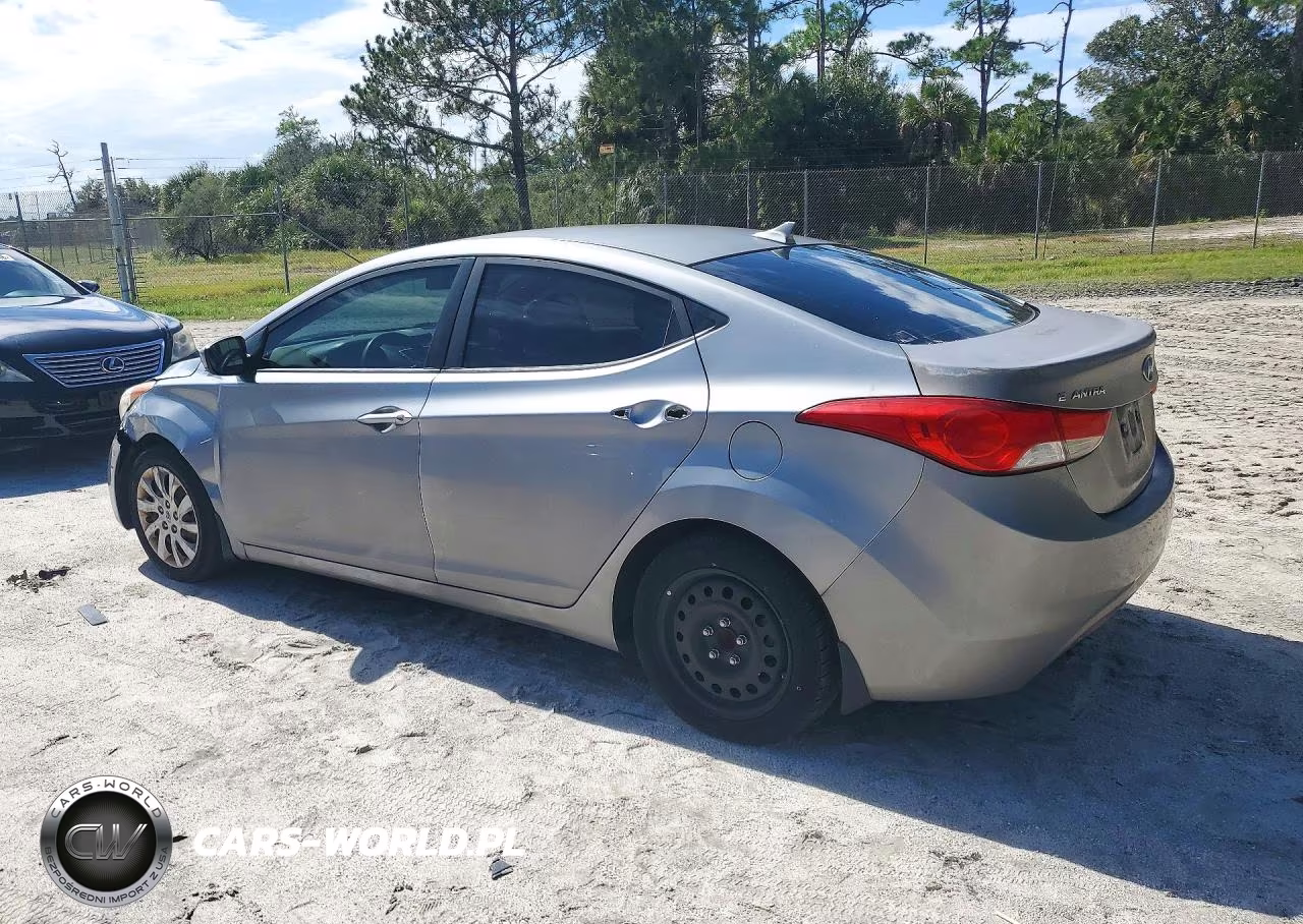 2012 Hyundai Elantra Gls VIN:KMHDH4AE9CU311608 - 2
