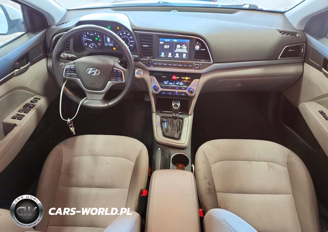 2017 Hyundai Elantra Eco VIN:5NPD94LA7HH105538 - 8