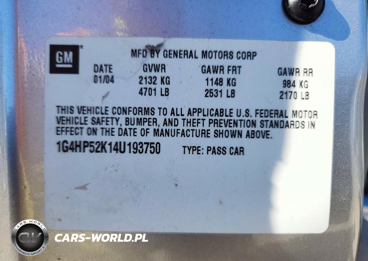 2004 Buick Lesabre Custom VIN:1G4HP52K14U193750 - 13