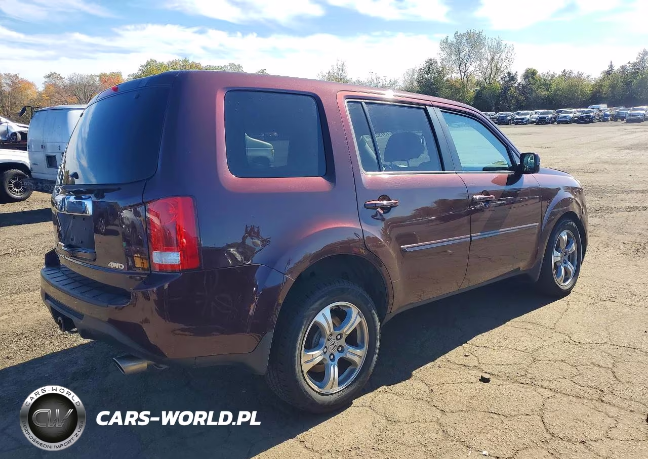 2015 Honda Pilot Exl VIN:5FNYF4H59FB045439 - 3
