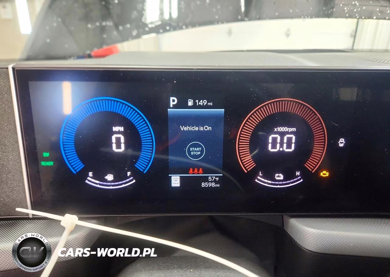 2026 Hyundai Sonata Hybrid Blue VIN:KMHL24JJXTA167014 - 9
