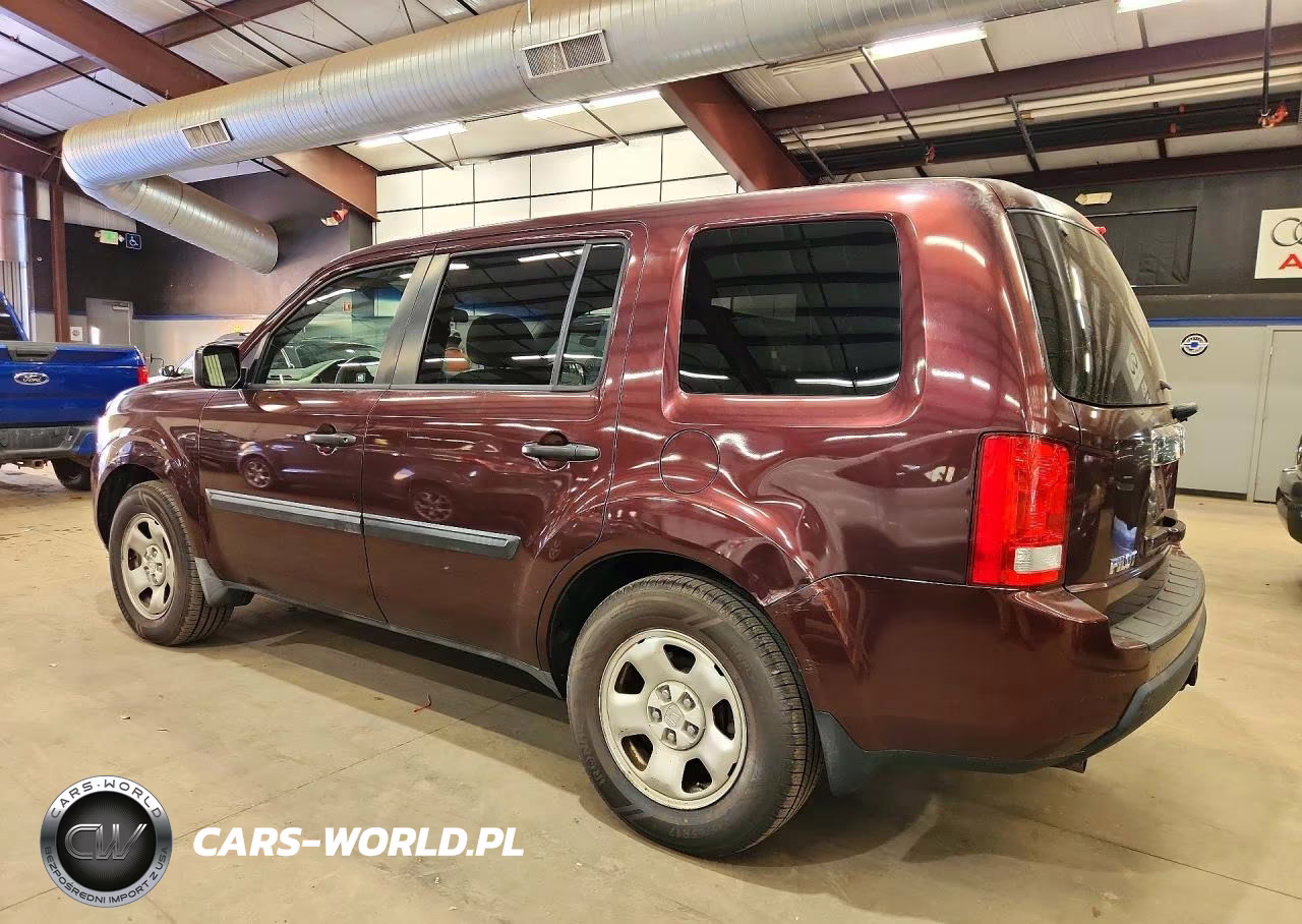 2009 Honda Pilot Lx VIN:5FNYF48239B054843 - 2