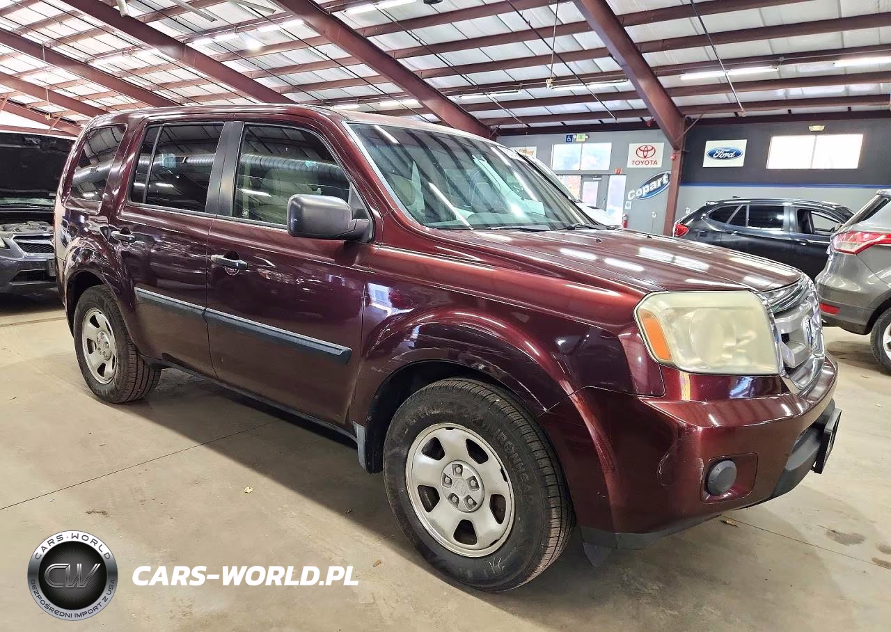2009 Honda Pilot Lx VIN:5FNYF48239B054843 - 4