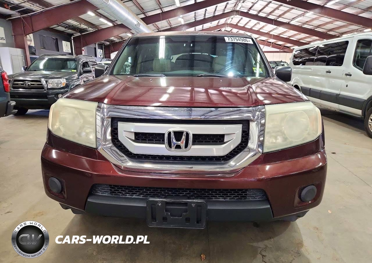 2009 Honda Pilot Lx VIN:5FNYF48239B054843 - 5