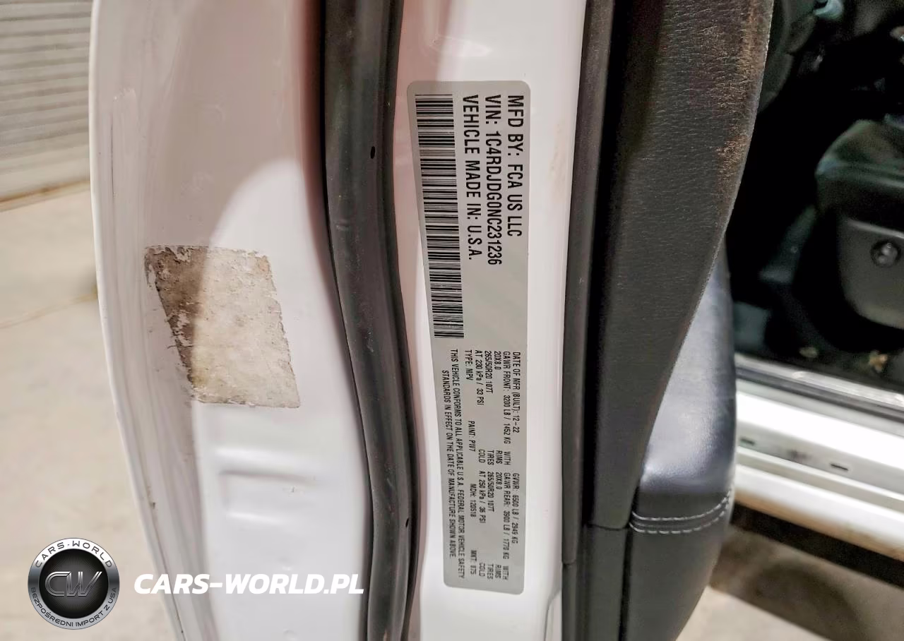 2022 Dodge Durango Gt VIN:1C4RDJDG0NC231236 - 13