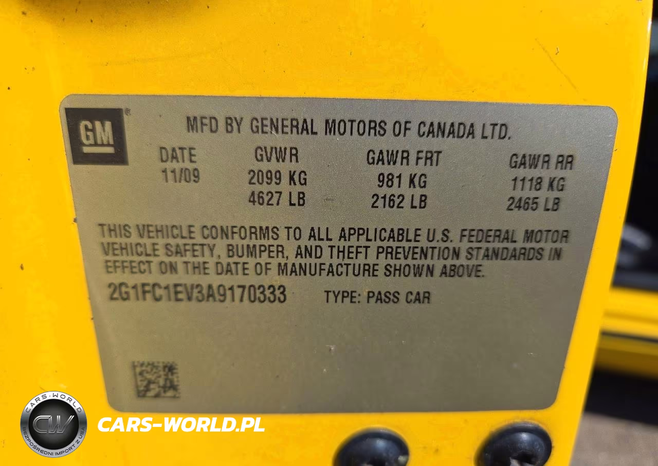 2010 Chevrolet Camaro Lt VIN:2G1FC1EV3A9170333 - 12