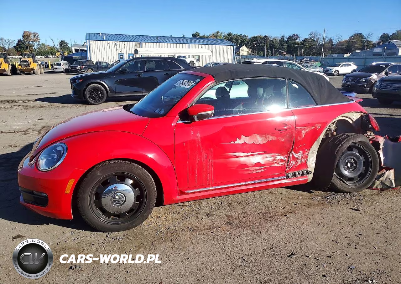 2014 Volkswagen Beetle VIN:3VW5P7AT8EM804325 - 1
