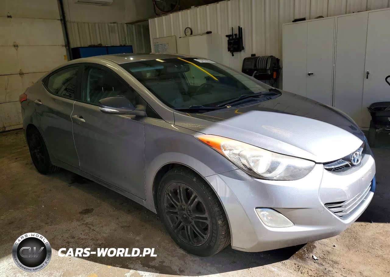 2012 Hyundai Elantra Limited VIN:KMHDH4AEXCU197859 - 4