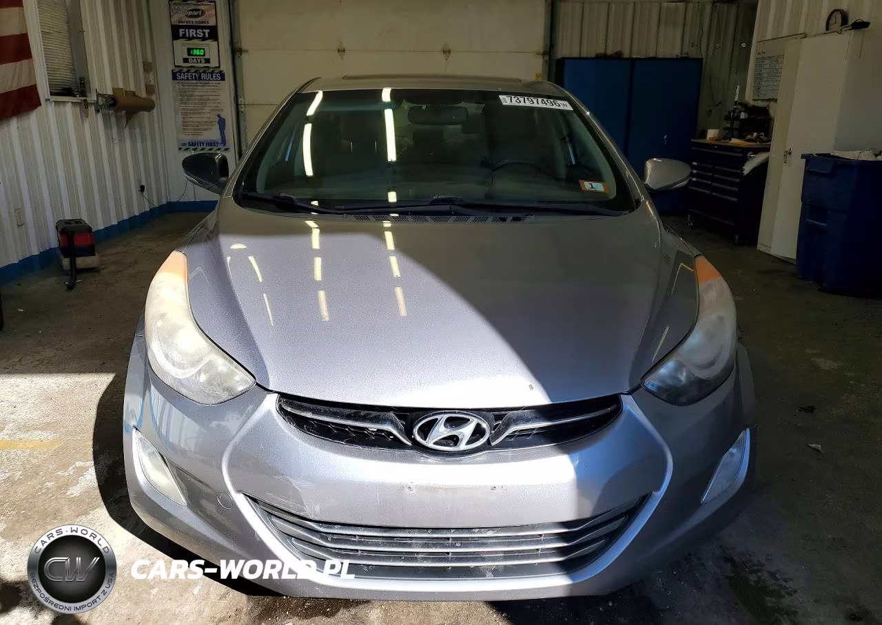 2012 Hyundai Elantra Limited VIN:KMHDH4AEXCU197859 - 5