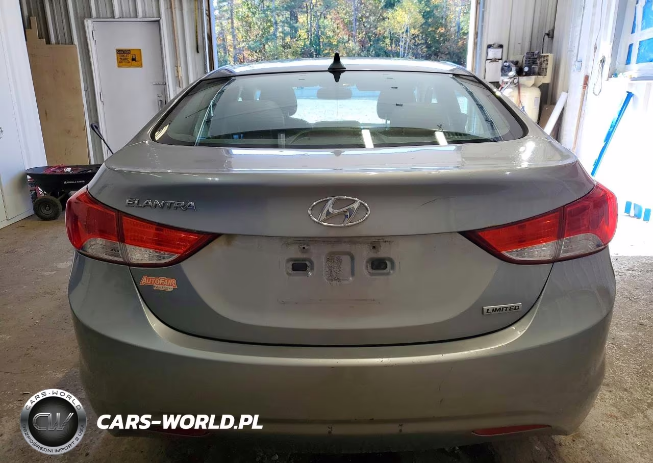 2012 Hyundai Elantra Limited VIN:KMHDH4AEXCU197859 - 6
