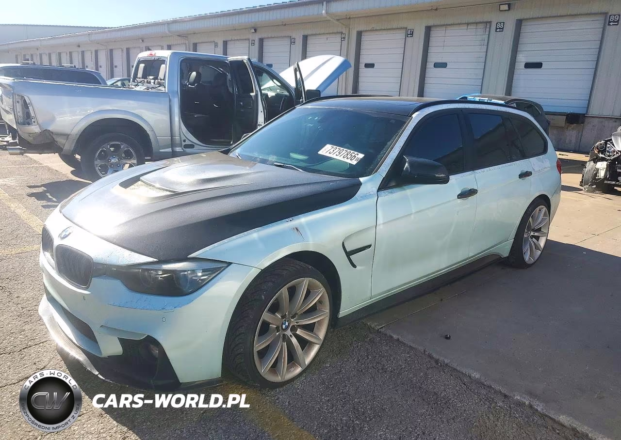 2015 BMW 328 D xDrive VIN:WBA3K5C54FK301280 - 1