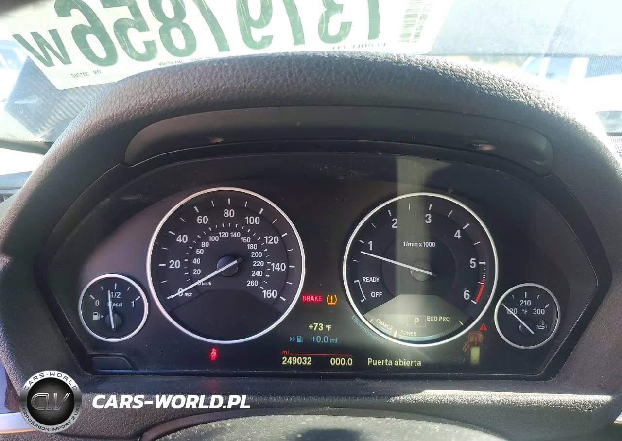 2015 BMW 328 D xDrive VIN:WBA3K5C54FK301280 - 9