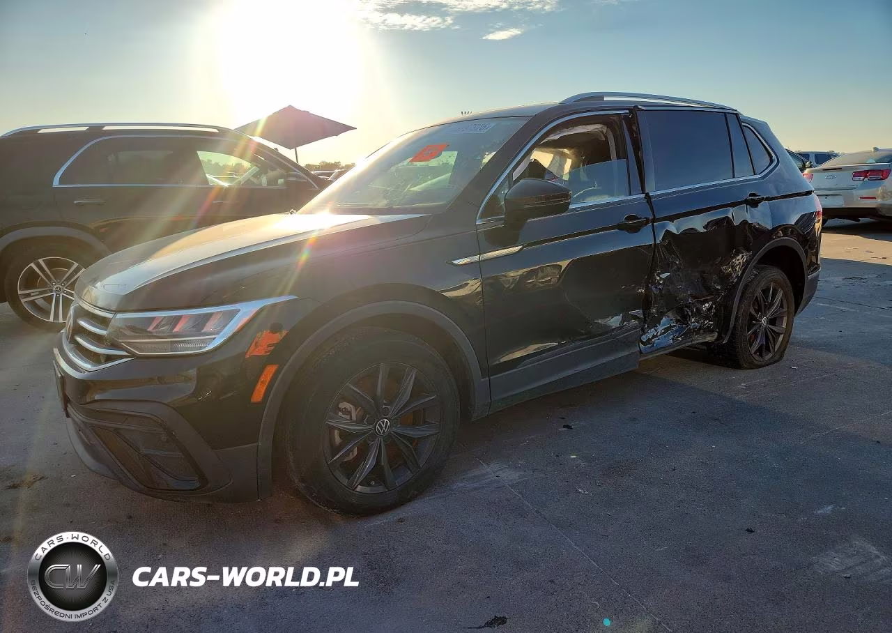 2022 Volkswagen Tiguan Se VIN:3VV2B7AXXNM025372 - 1