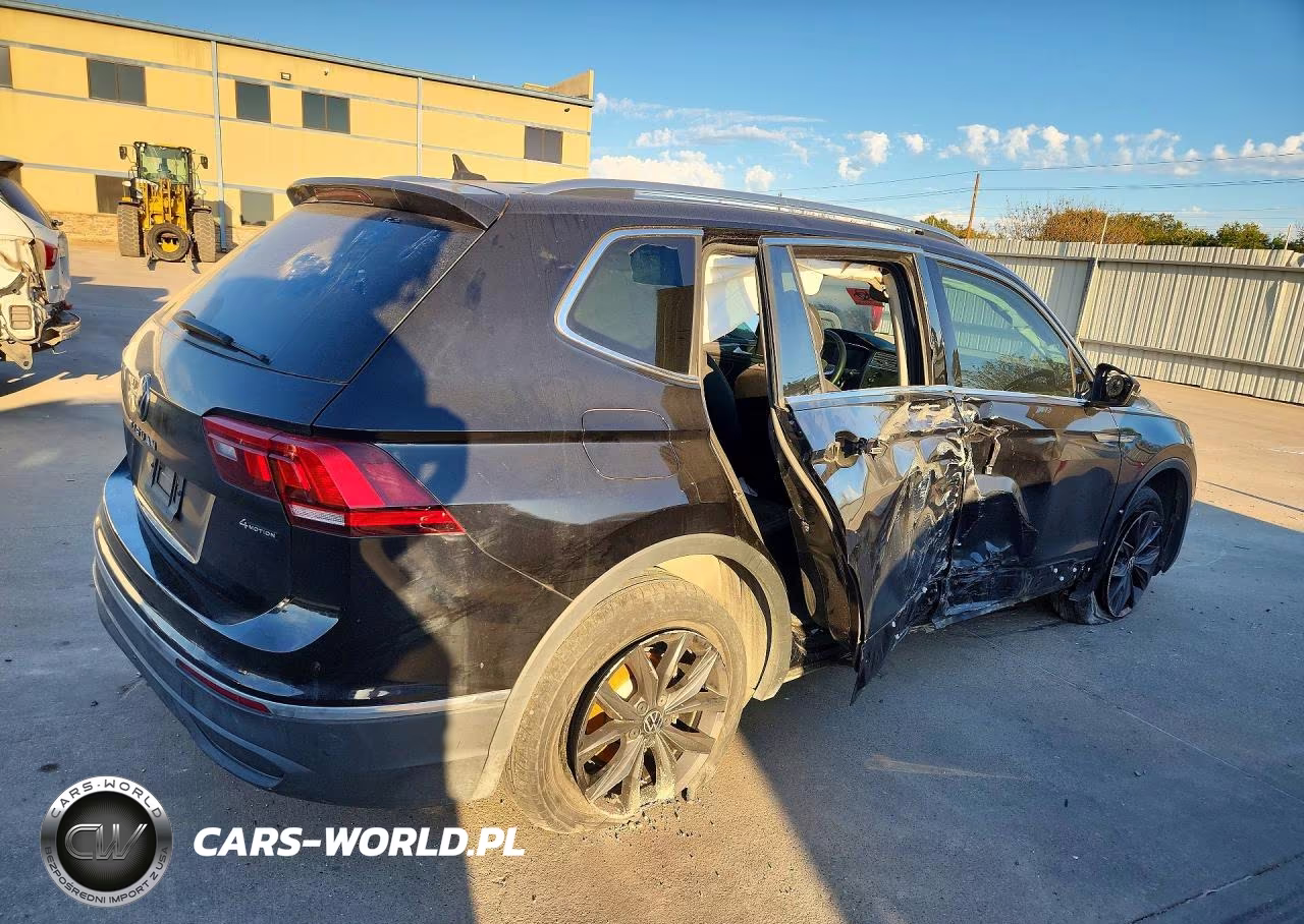 2022 Volkswagen Tiguan Se VIN:3VV2B7AXXNM025372 - 3