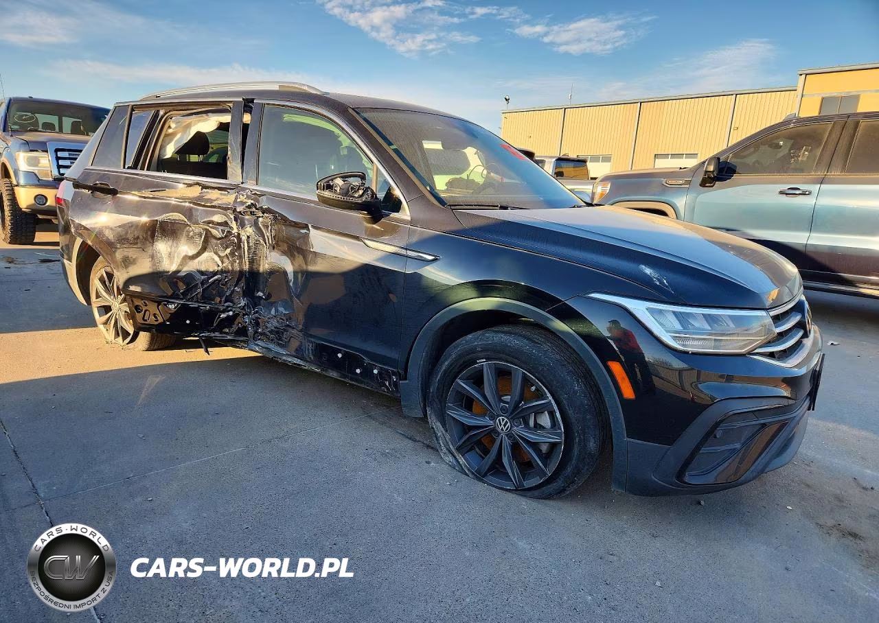 2022 Volkswagen Tiguan Se VIN:3VV2B7AXXNM025372 - 4