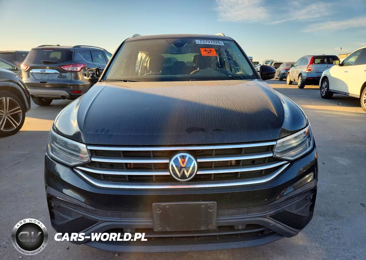 2022 Volkswagen Tiguan Se VIN:3VV2B7AXXNM025372 - 5