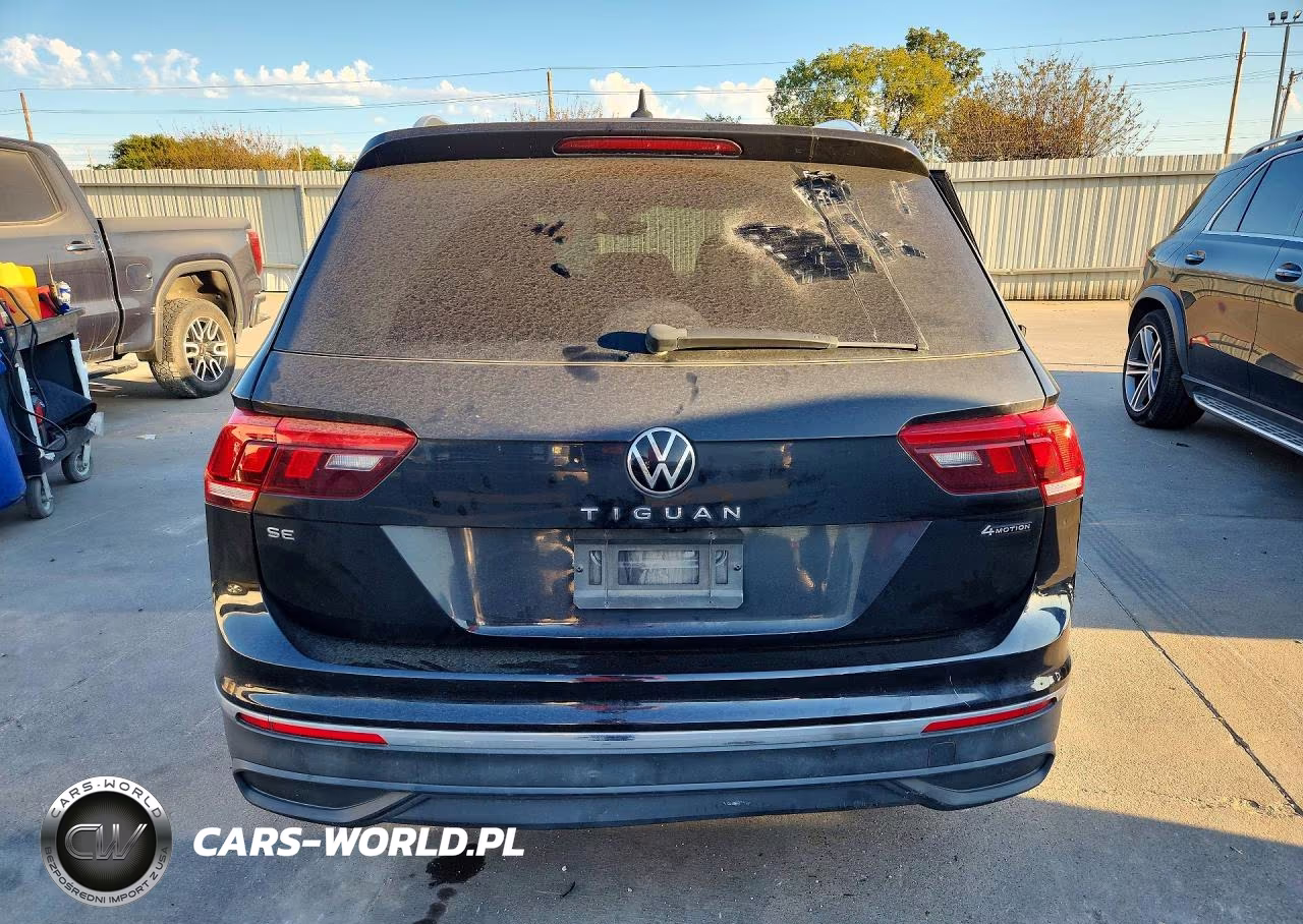 2022 Volkswagen Tiguan Se VIN:3VV2B7AXXNM025372 - 6