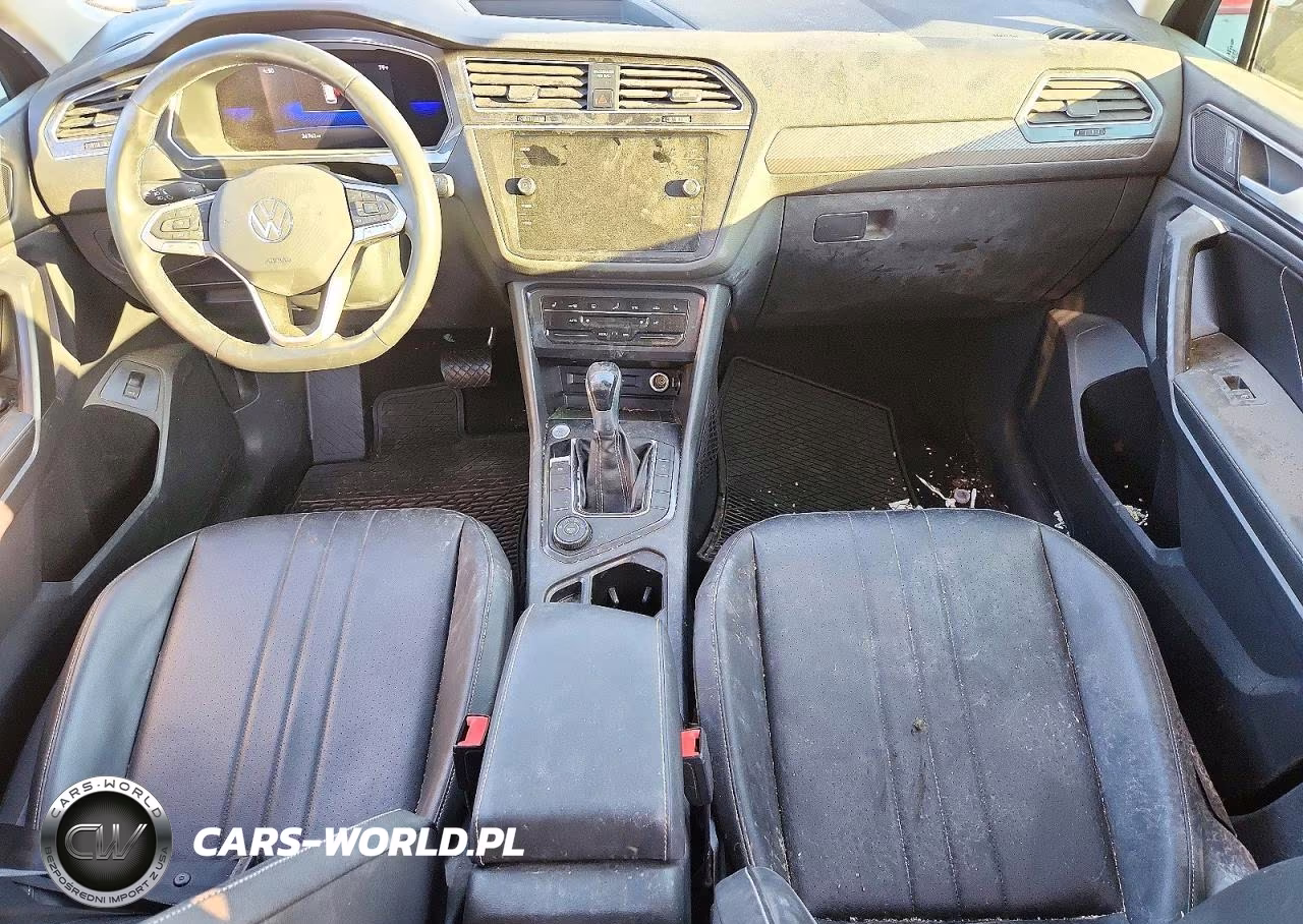 2022 Volkswagen Tiguan Se VIN:3VV2B7AXXNM025372 - 8