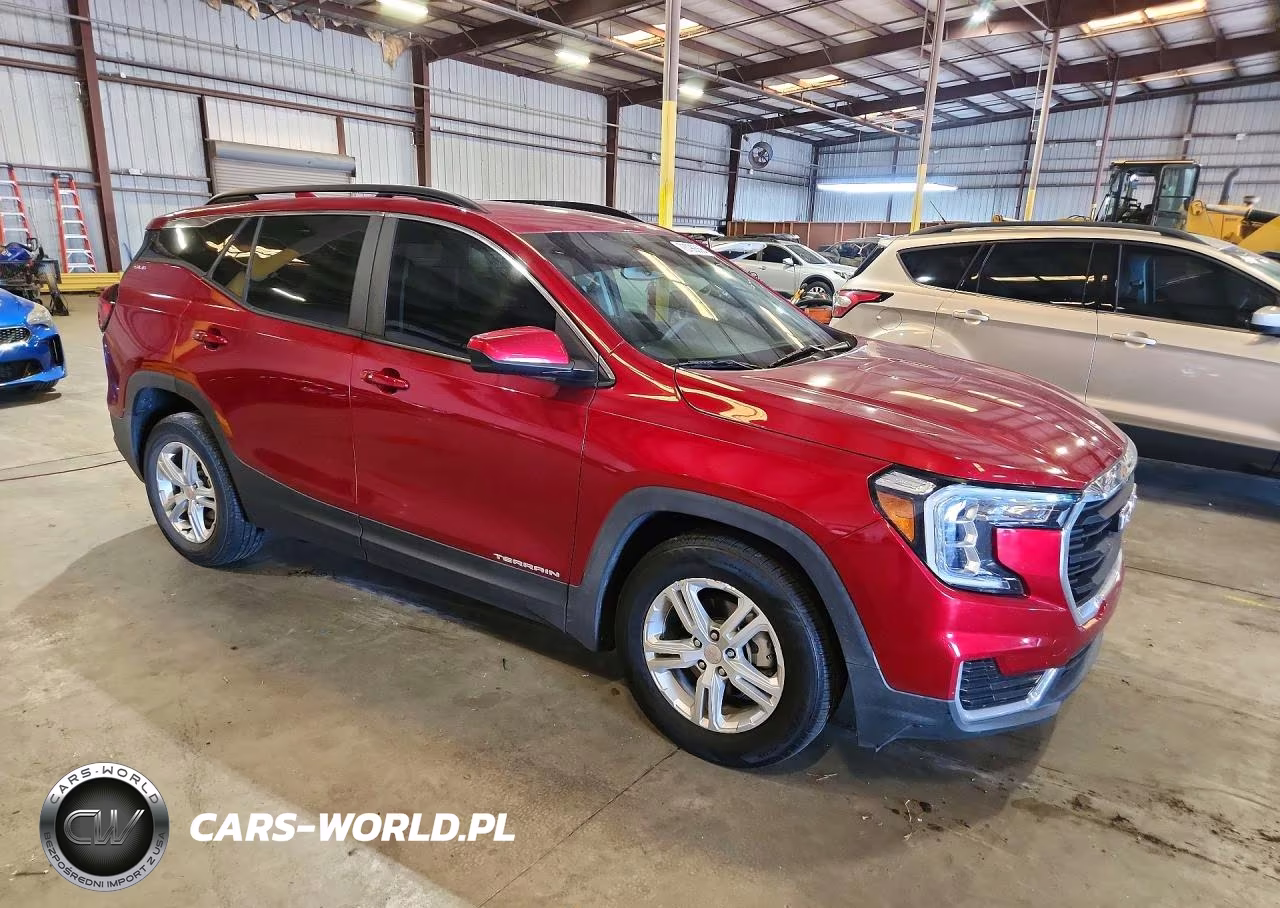 2022 GMC Terrain Fwd Sle VIN:3GKALMEV4NL163398 - 4