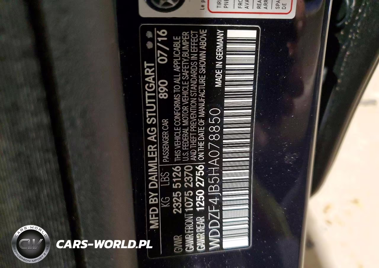 2017 Mercedes-Benz E 300 VIN:WDDZF4JB5HA078850 - 12