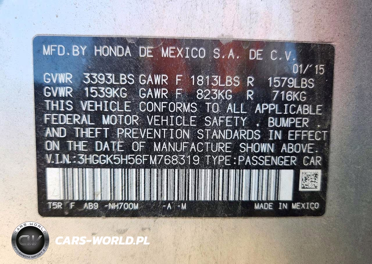2015 Honda Fit Lx VIN:3HGGK5H56FM768319 - 12