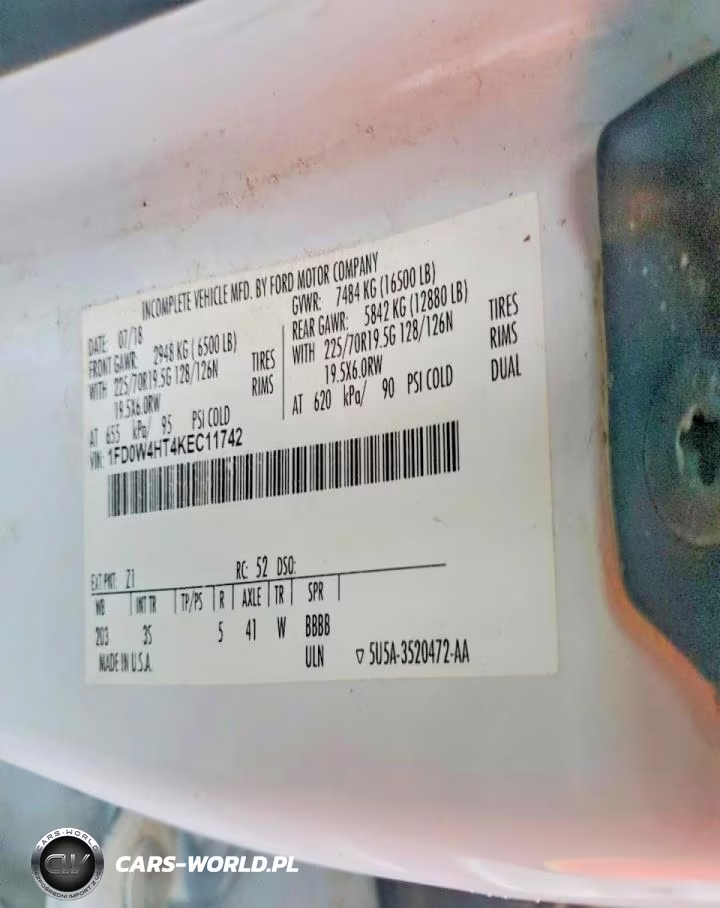 2019 Ford F450 Super Duty Utility - Service Truck VIN:1FD0W4HT4KEC11742 - 10