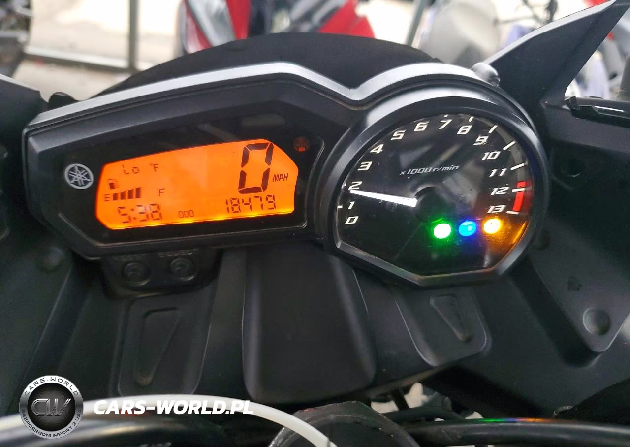2016 Yamaha Fz6 R VIN:JYARJ18E4GA014736 - 7