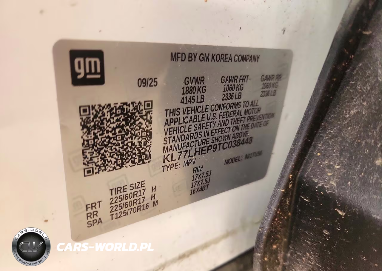 2026 Chevrolet Trax 1Lt VIN:KL77LHEP9TC038448 - 13