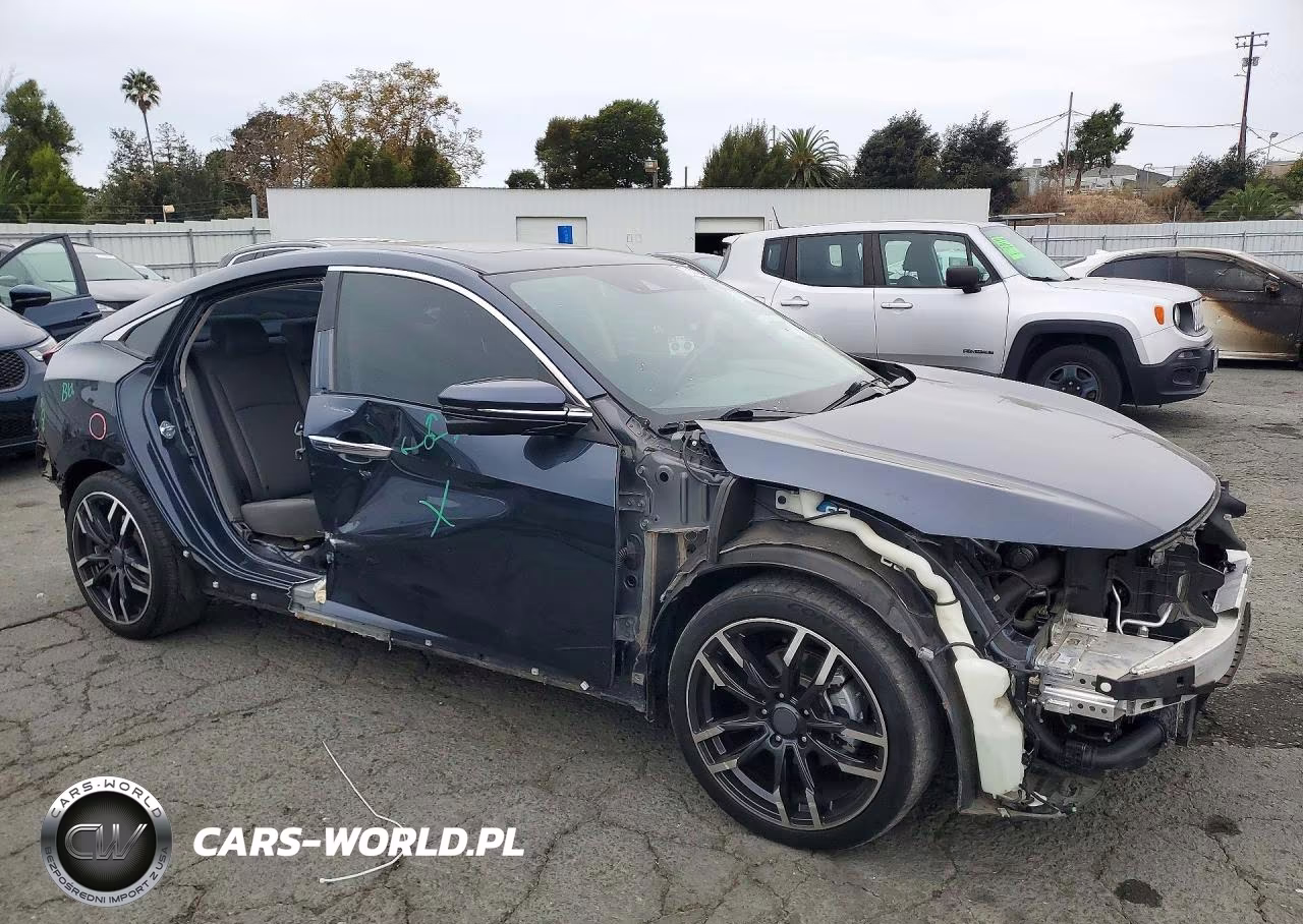 2019 Honda Civic Touring VIN:JHMFC1F91KX003026 - 4