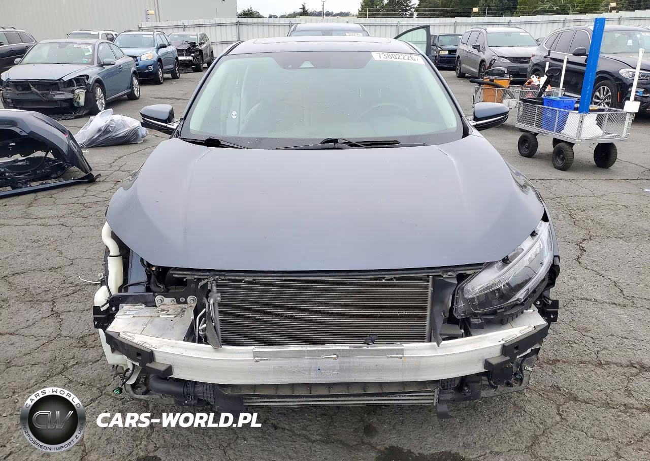 2019 Honda Civic Touring VIN:JHMFC1F91KX003026 - 5