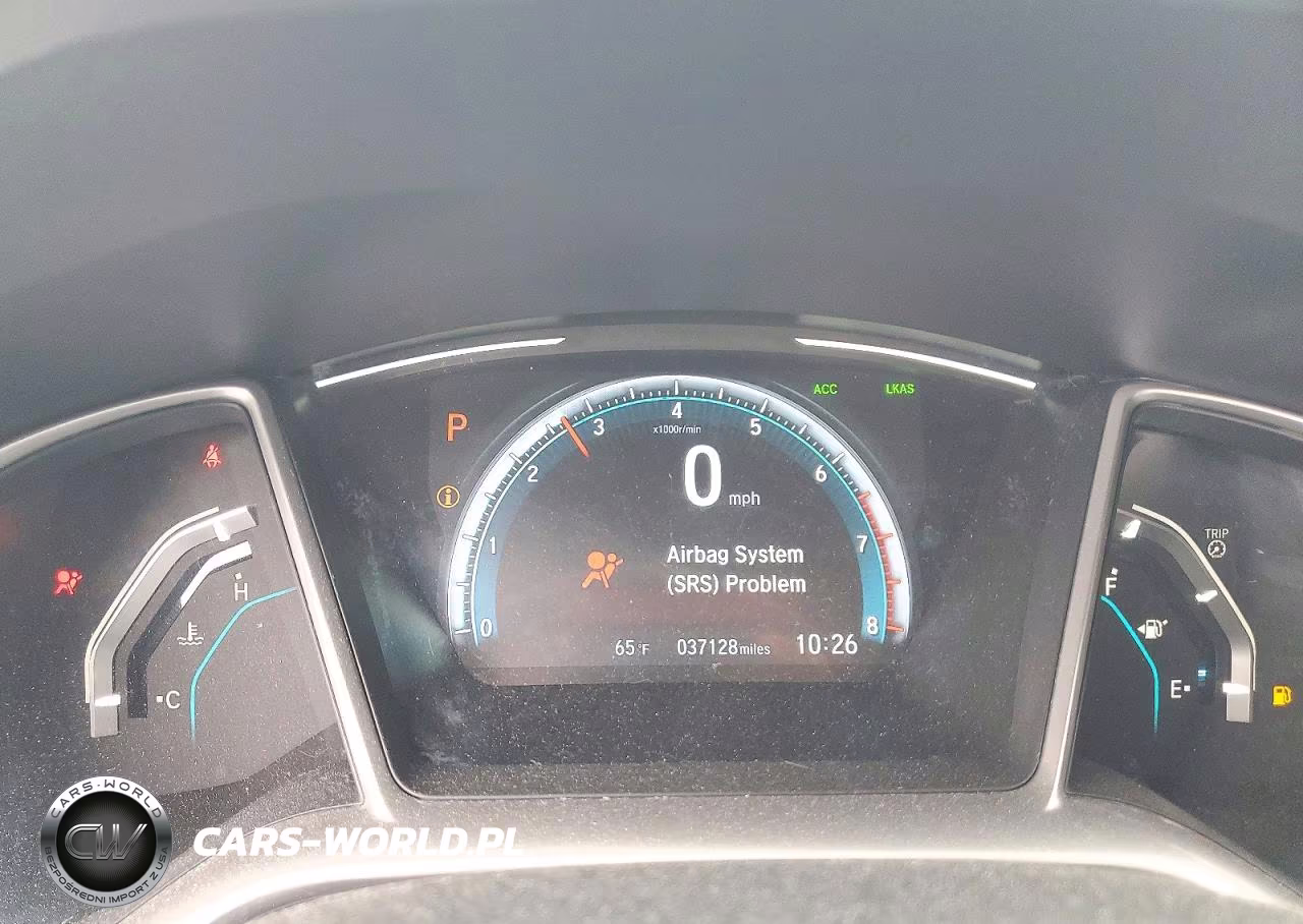 2019 Honda Civic Touring VIN:JHMFC1F91KX003026 - 9