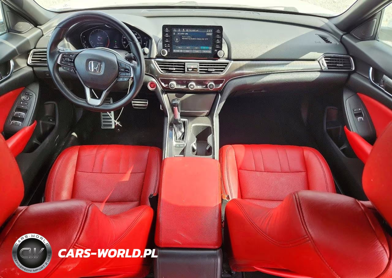 2018 Honda Accord Sport VIN:1HGCV1F31JA204678 - 8