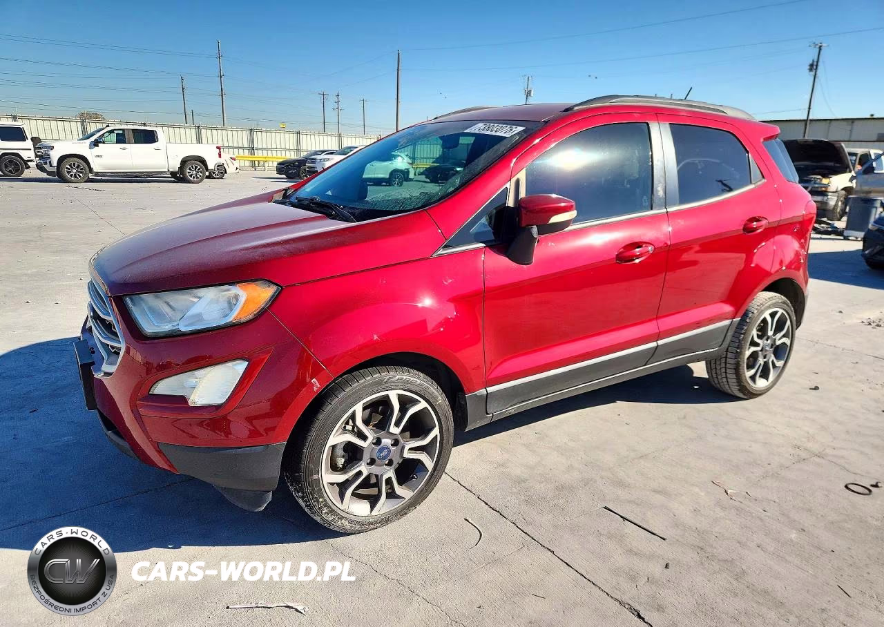2018 Ford Ecosport Se VIN:MAJ3P1TE7JC237452 - 1